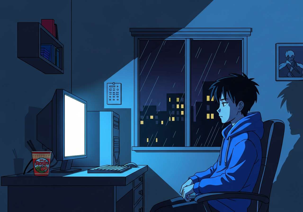 Visual representation of dark