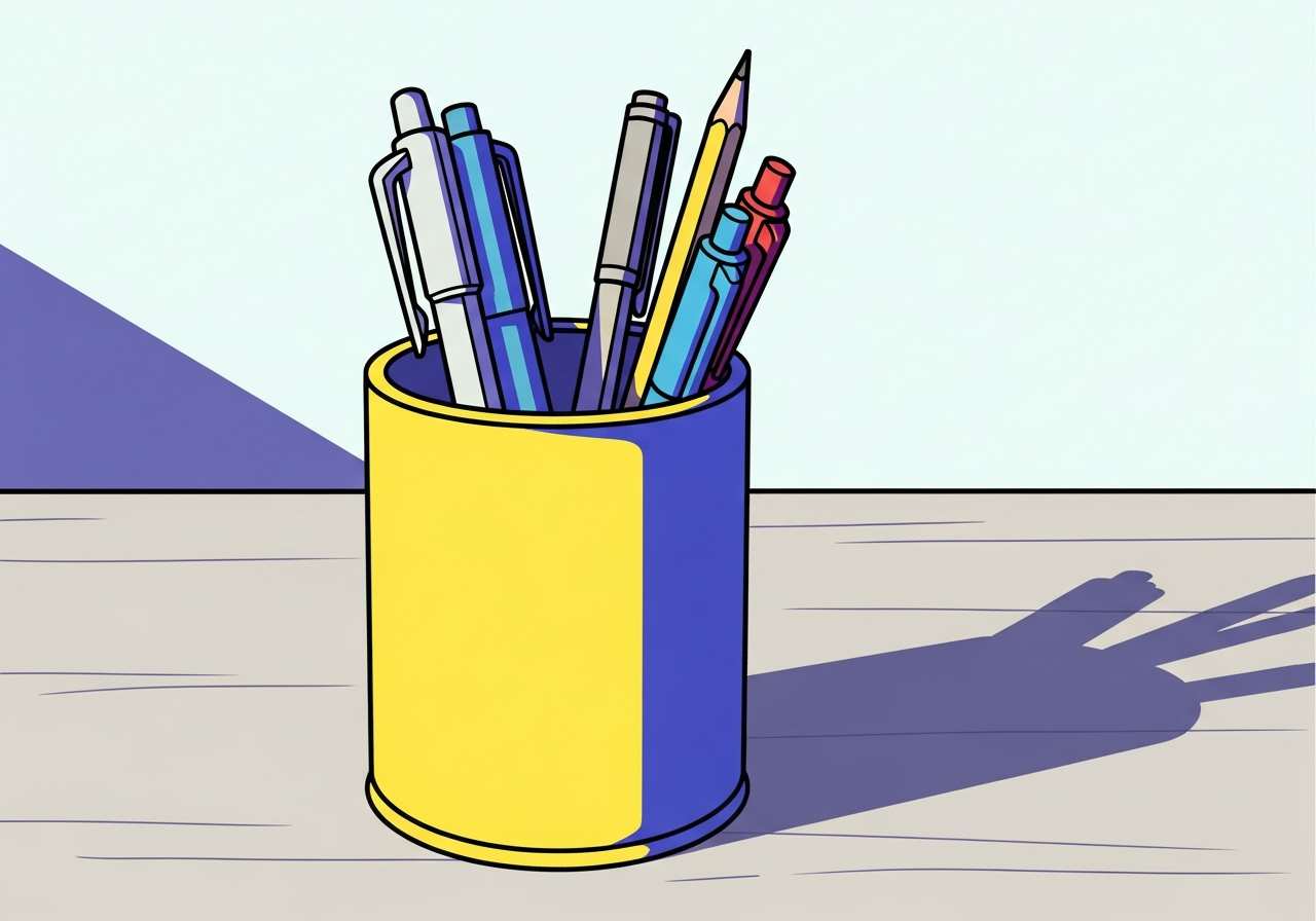 Visual representation of holder