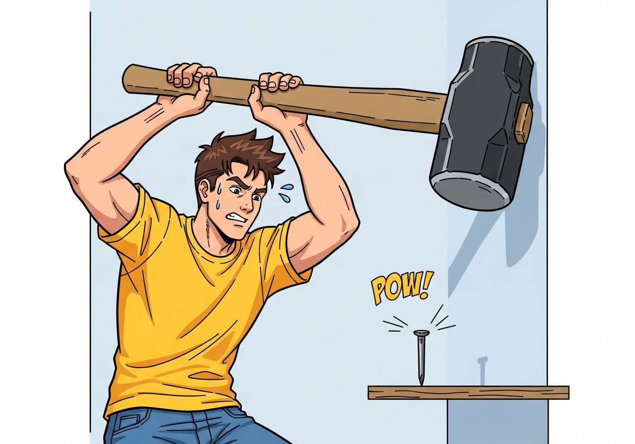 Visual representation of inept