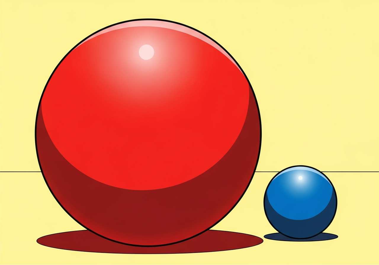 Visual representation of large