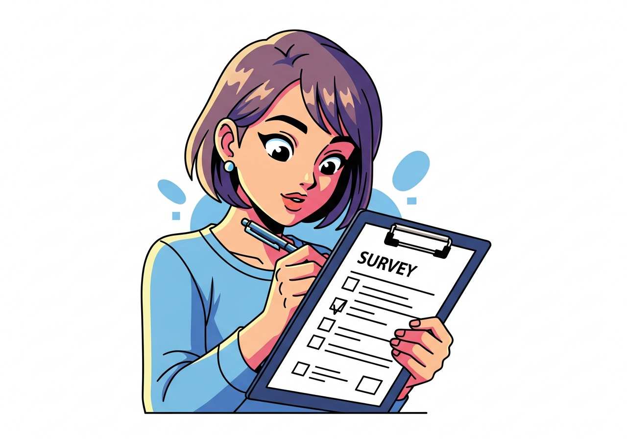 Visual representation of respondent