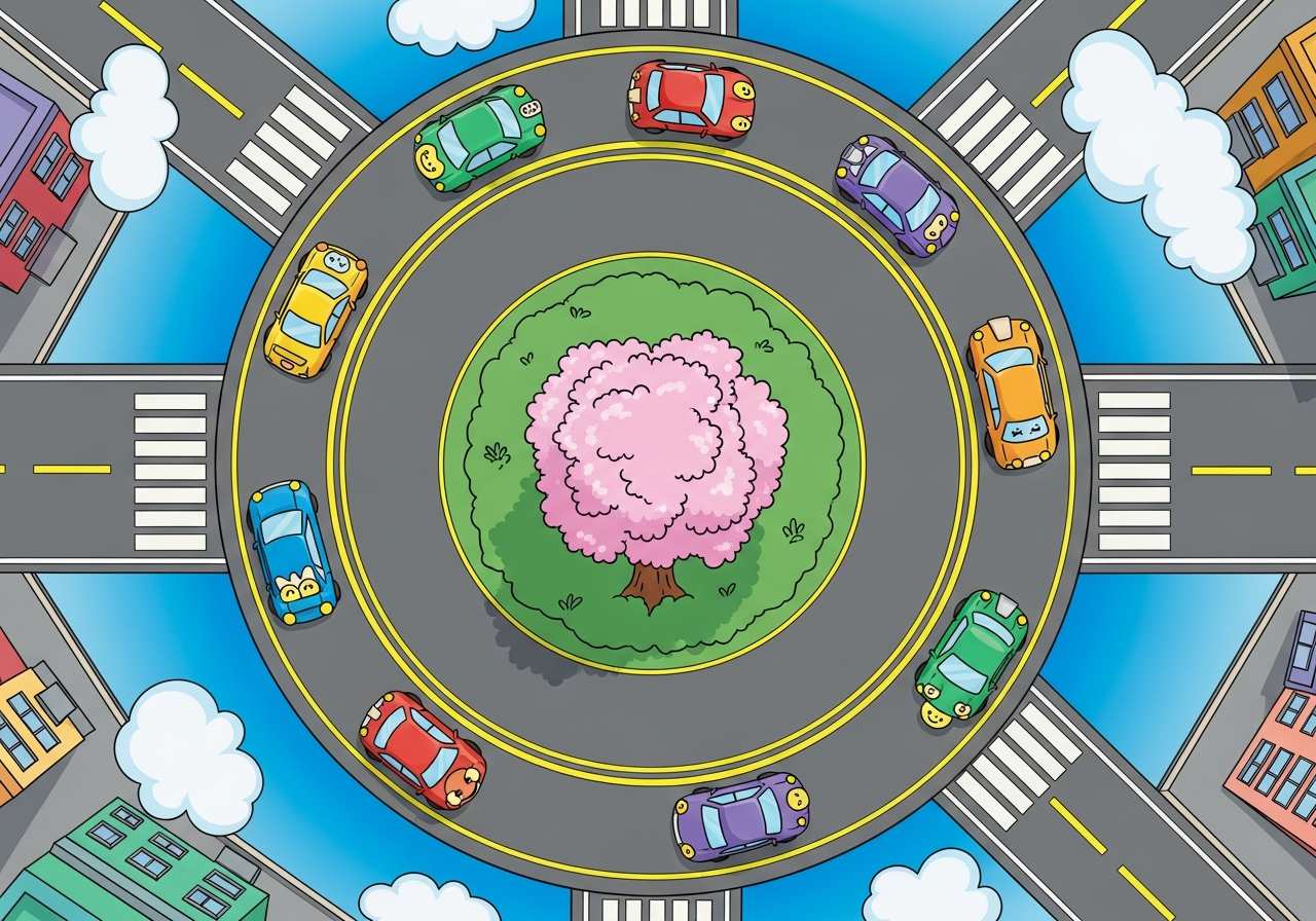 Visual representation of rotary