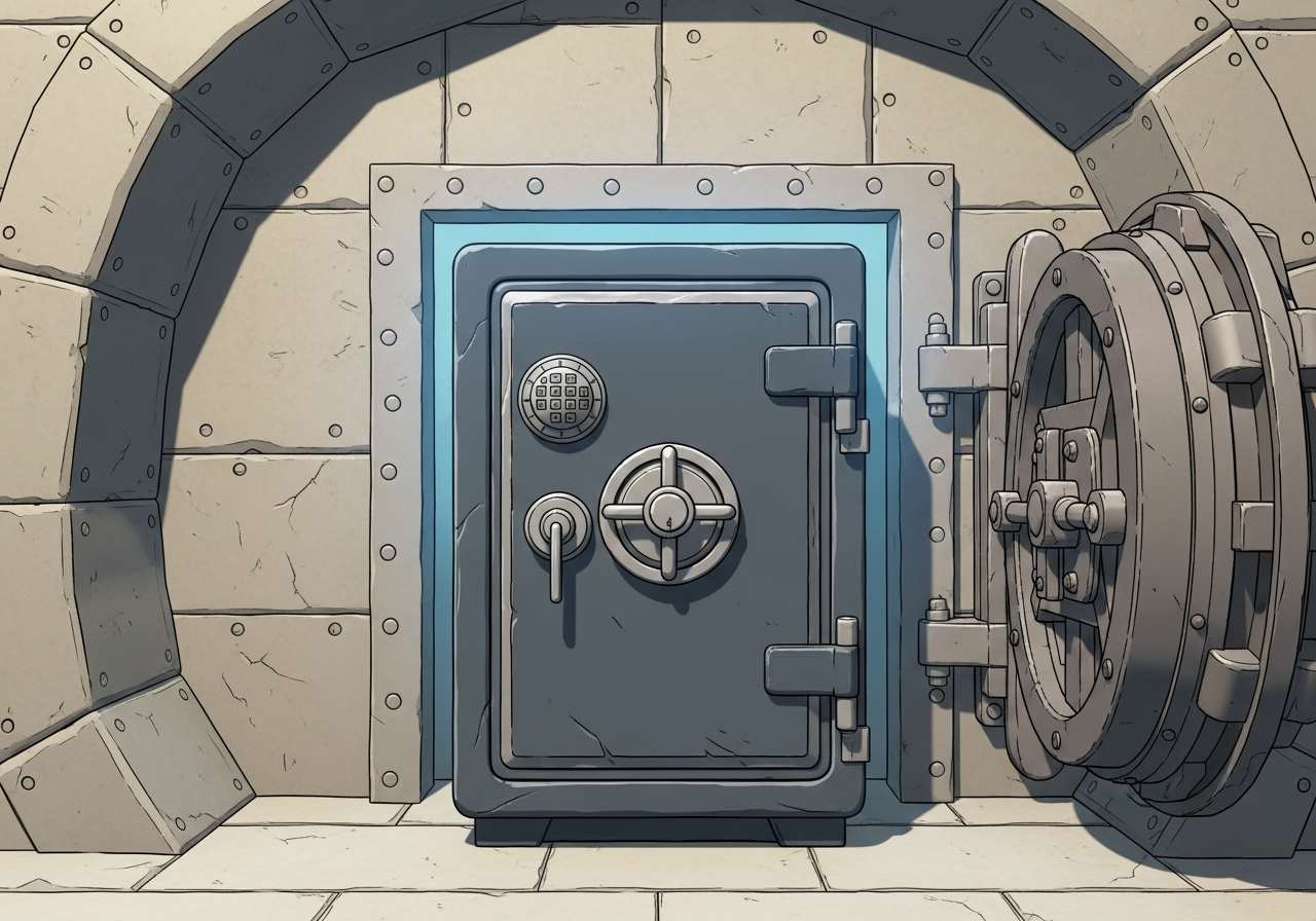 Visual representation of secure