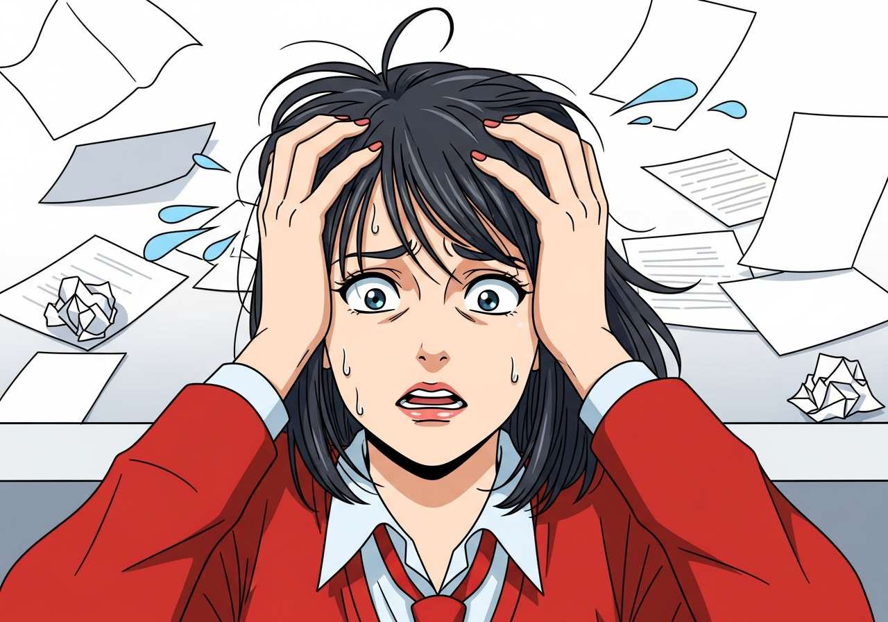 Visual representation of stress