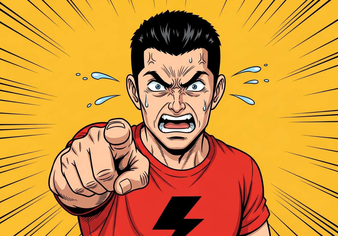 Visual representation of threat