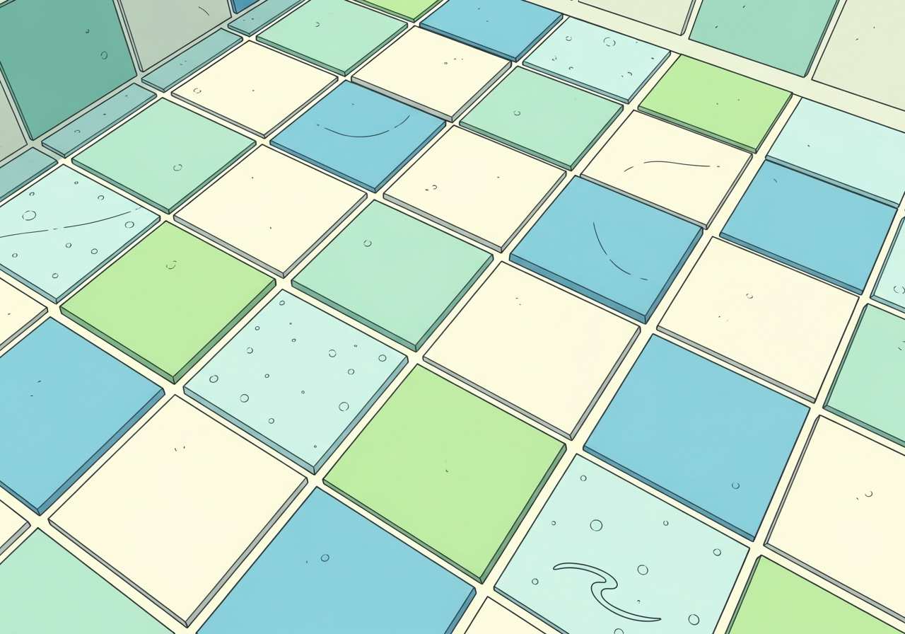 Visual representation of tile